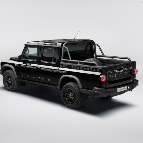 2026 INEOS Grenadier Quartermaster Black Edition Rear View