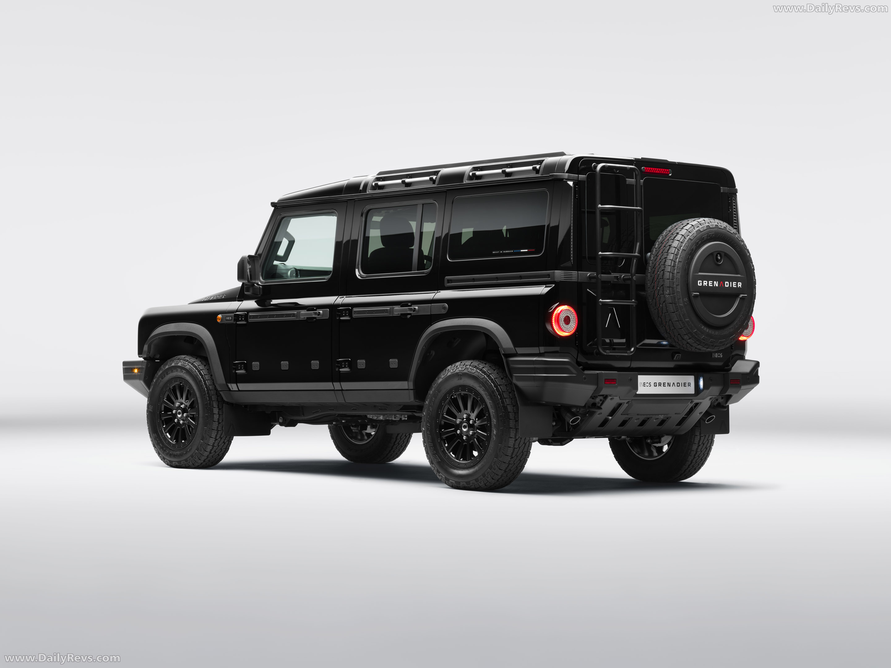 2026 INEOS Grenadier Black Edition Rear View