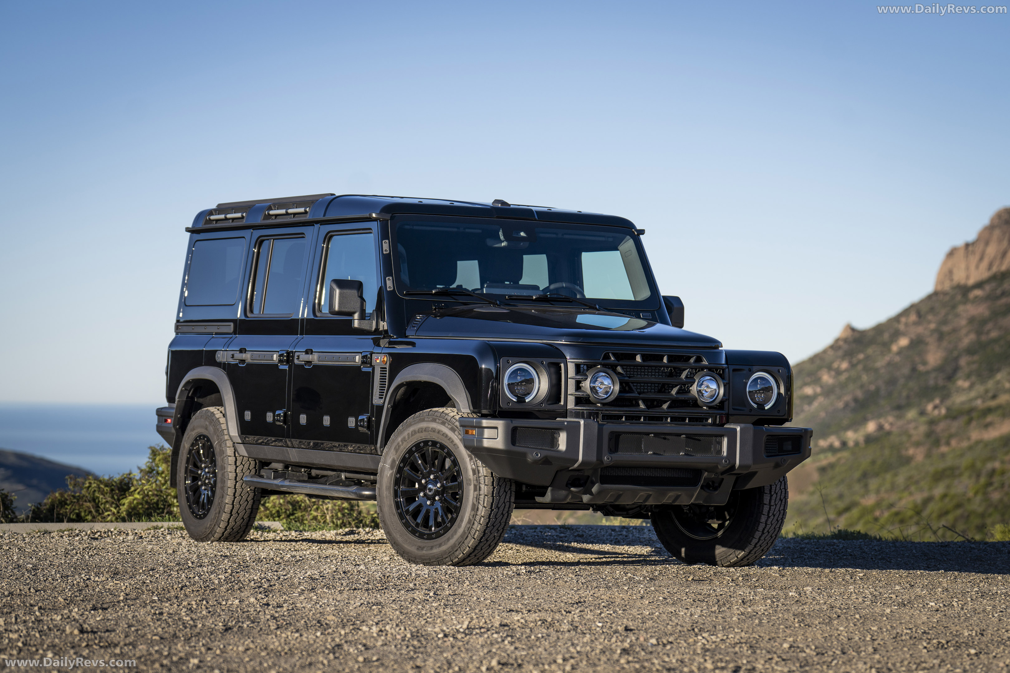 2026 INEOS Grenadier Black Edition Front View