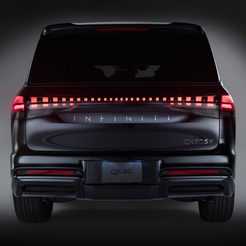 2026 Infiniti QX80 Sport Rear View
