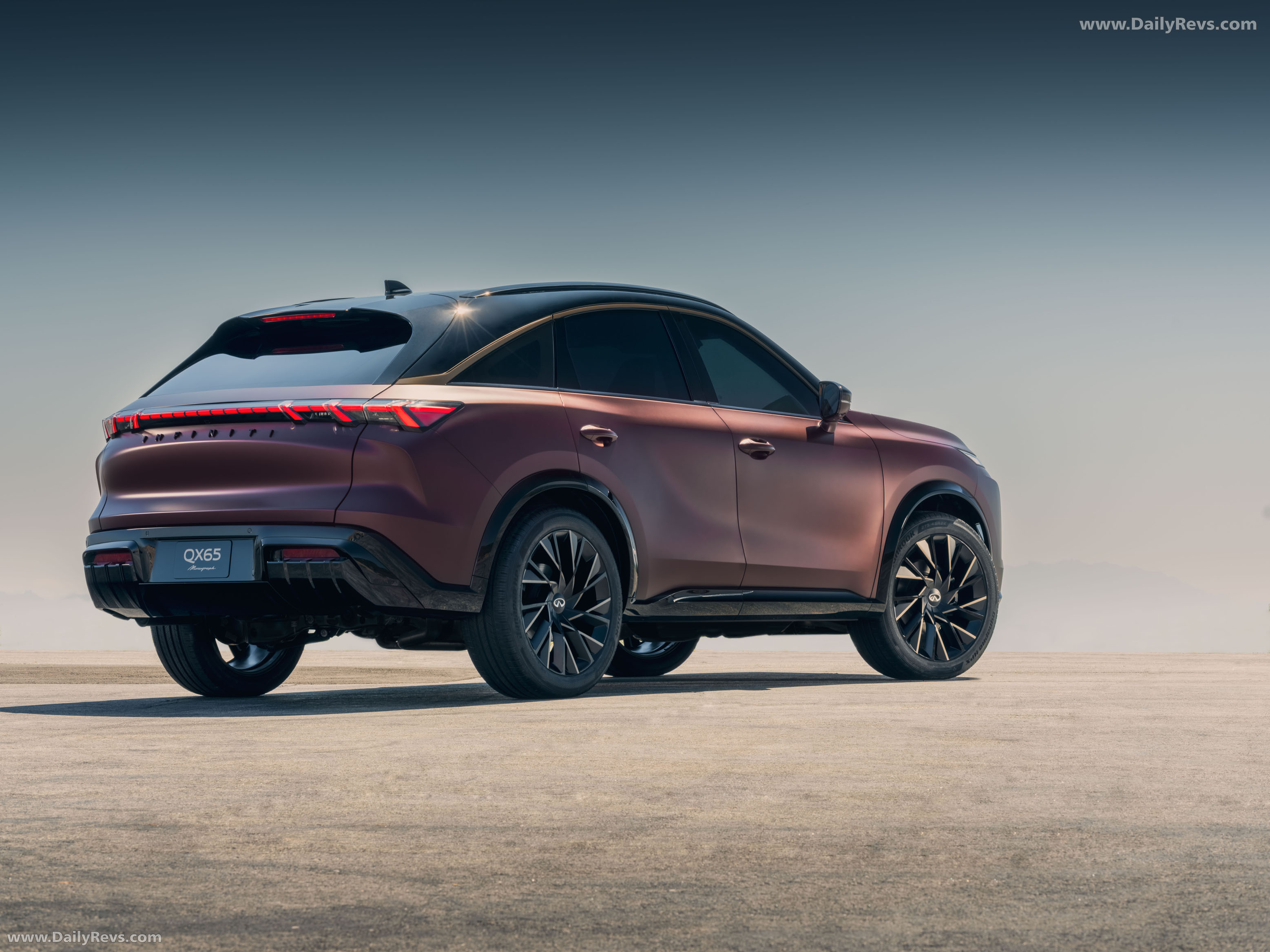 2025 Infiniti QX65 Monograph Concept Rear View