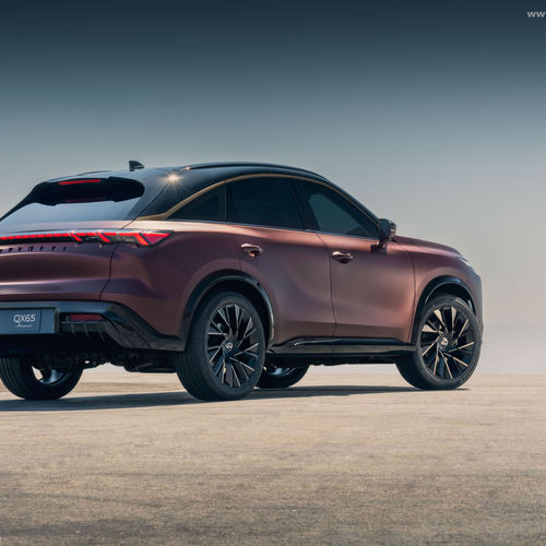 2025 Infiniti QX65 Monograph Concept Rear View