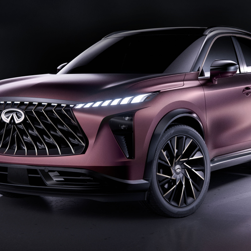 2025 Infiniti QX65 Monograph Concept Sketches