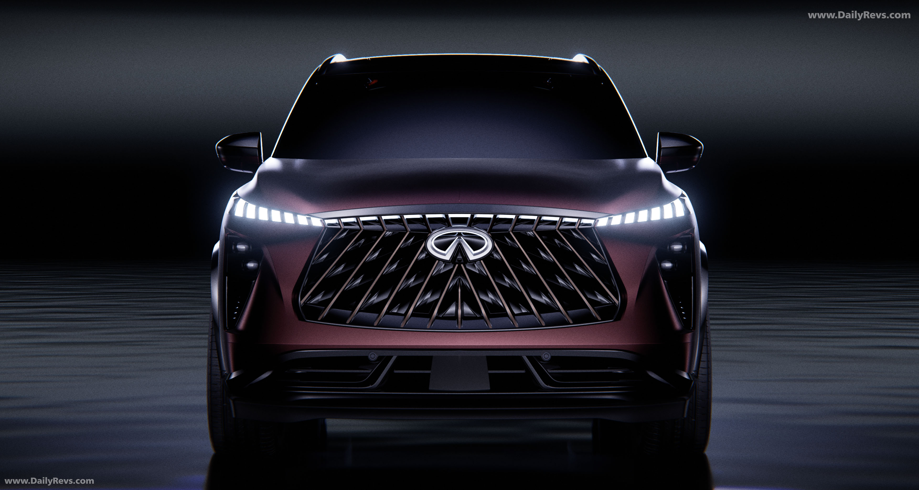 2025 Infiniti QX65 Monograph Concept Sketches
