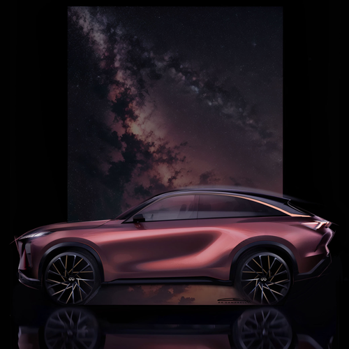 2025 Infiniti QX65 Monograph Concept Sketches