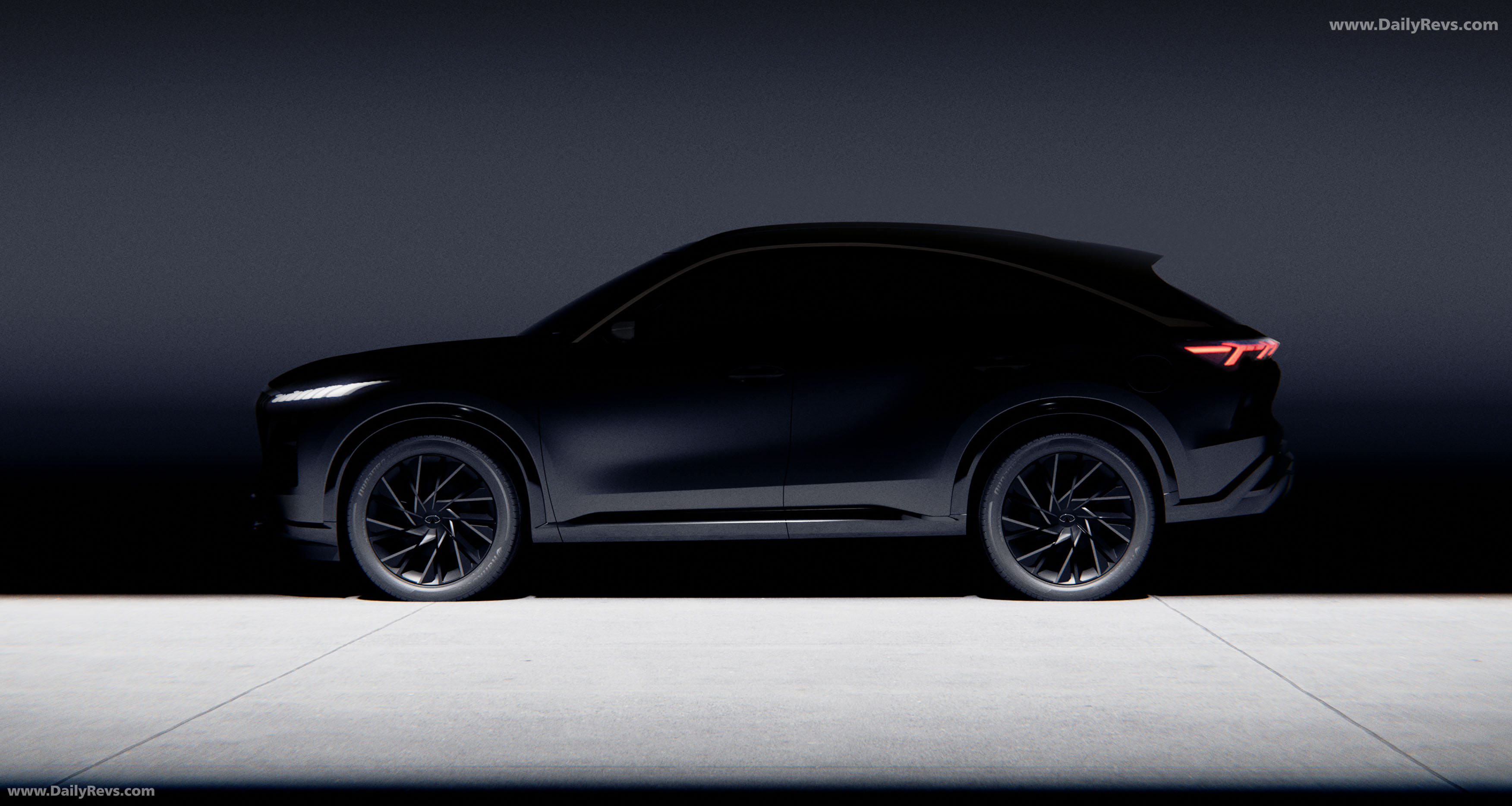 2025 Infiniti QX65 Monograph Concept Sketches