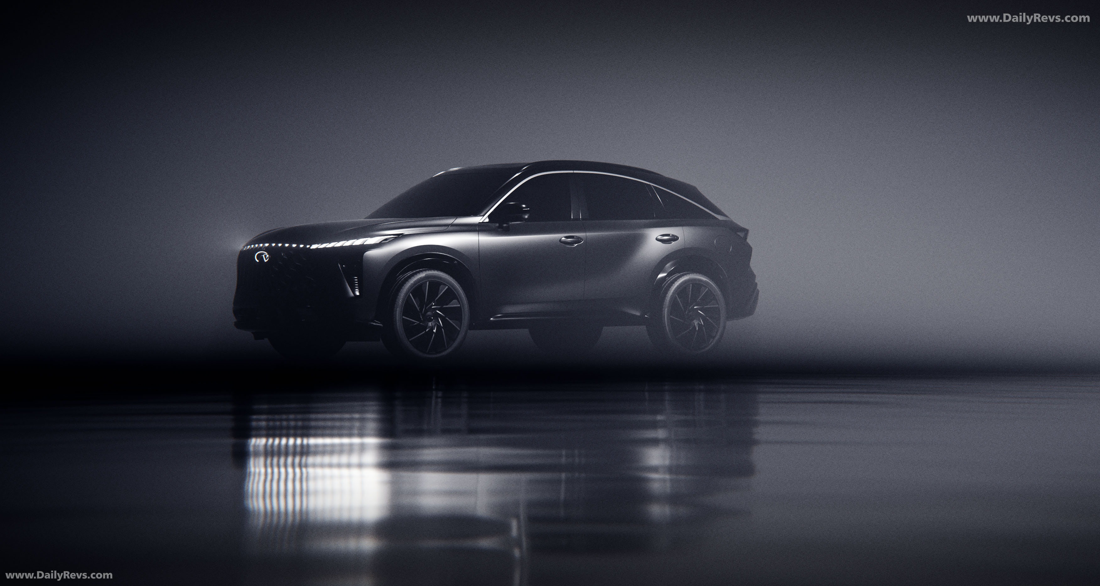 2025 Infiniti QX65 Monograph Concept Sketches