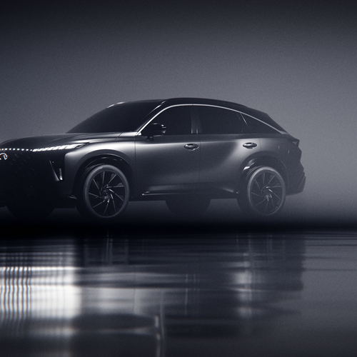 2025 Infiniti QX65 Monograph Concept Sketches