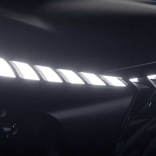 2025 Infiniti QX65 Monograph Concept Sketches