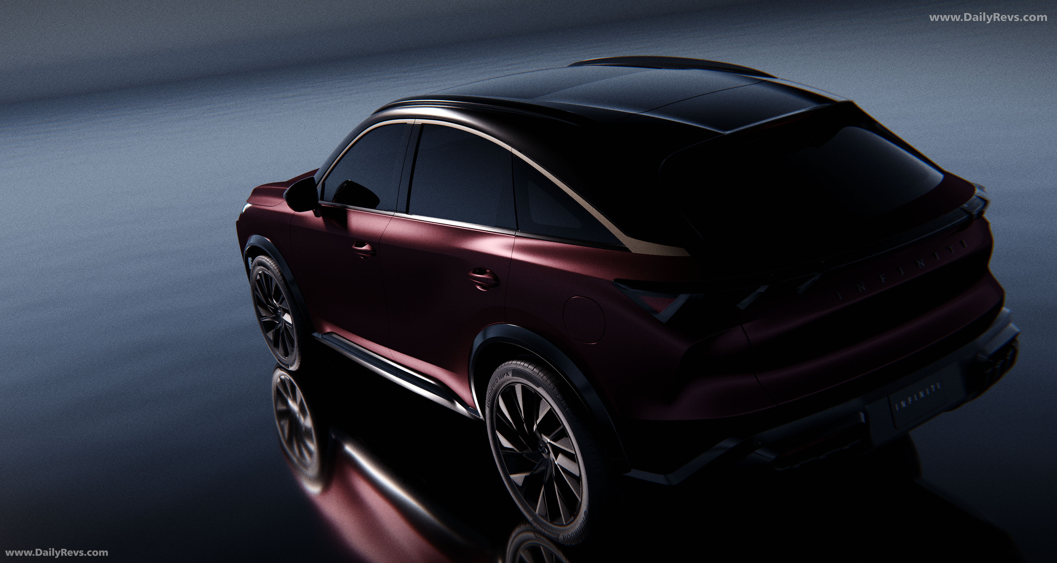 2025 Infiniti QX65 Monograph Concept Sketches