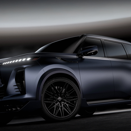 2025 Infiniti QX80 Track Spec Concept Side View