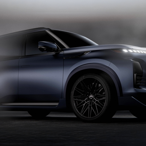 2025 Infiniti QX80 Track Spec Concept Side View