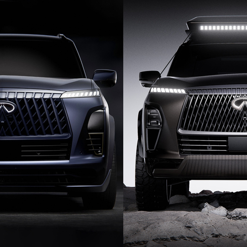 2025 Infiniti QX80 Terrain Spec Concept Front View