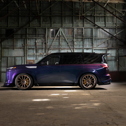 2025 Infiniti QX80 R-Spec Concept Side View