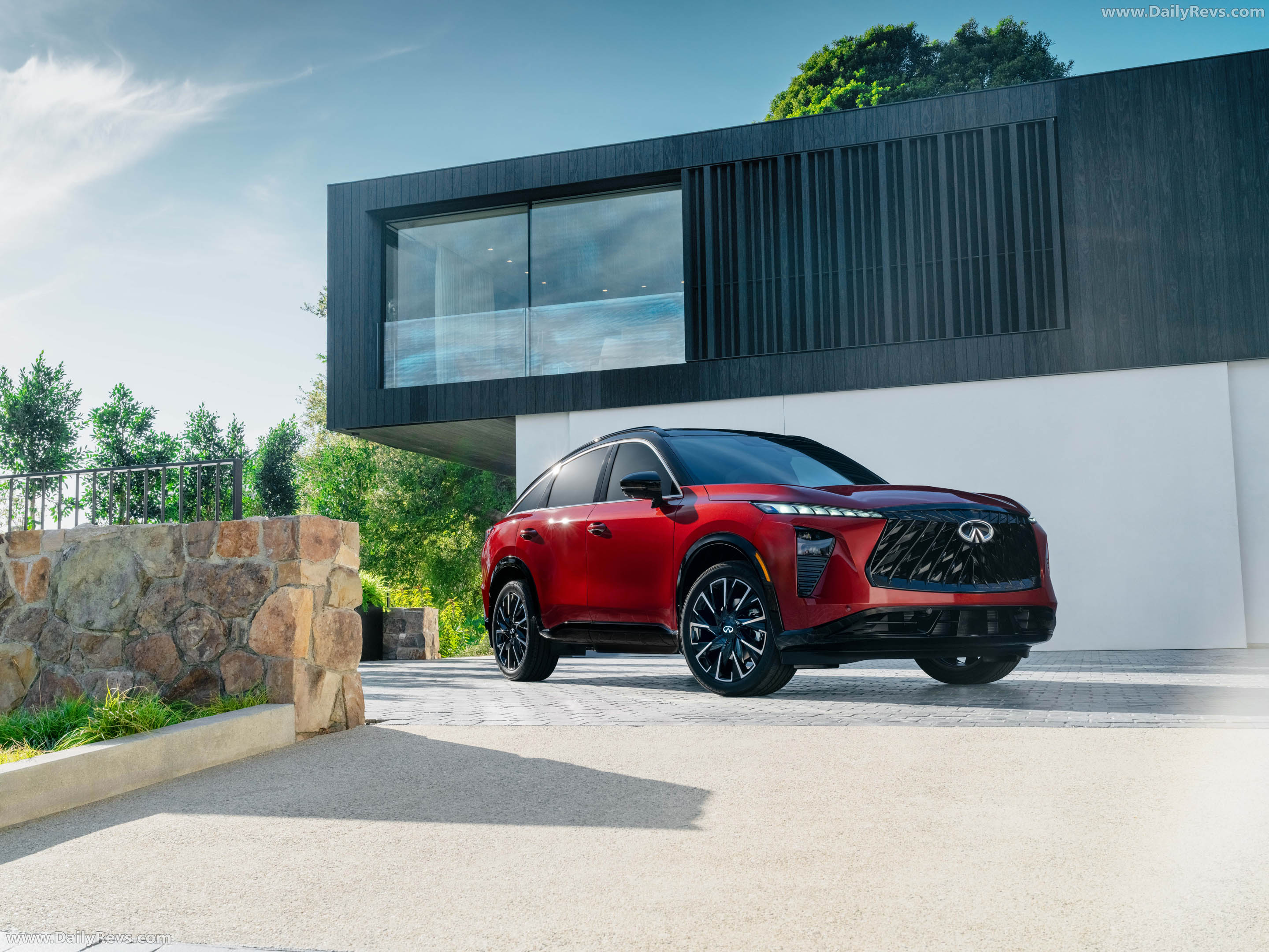 2027 Infiniti QX65 Front View