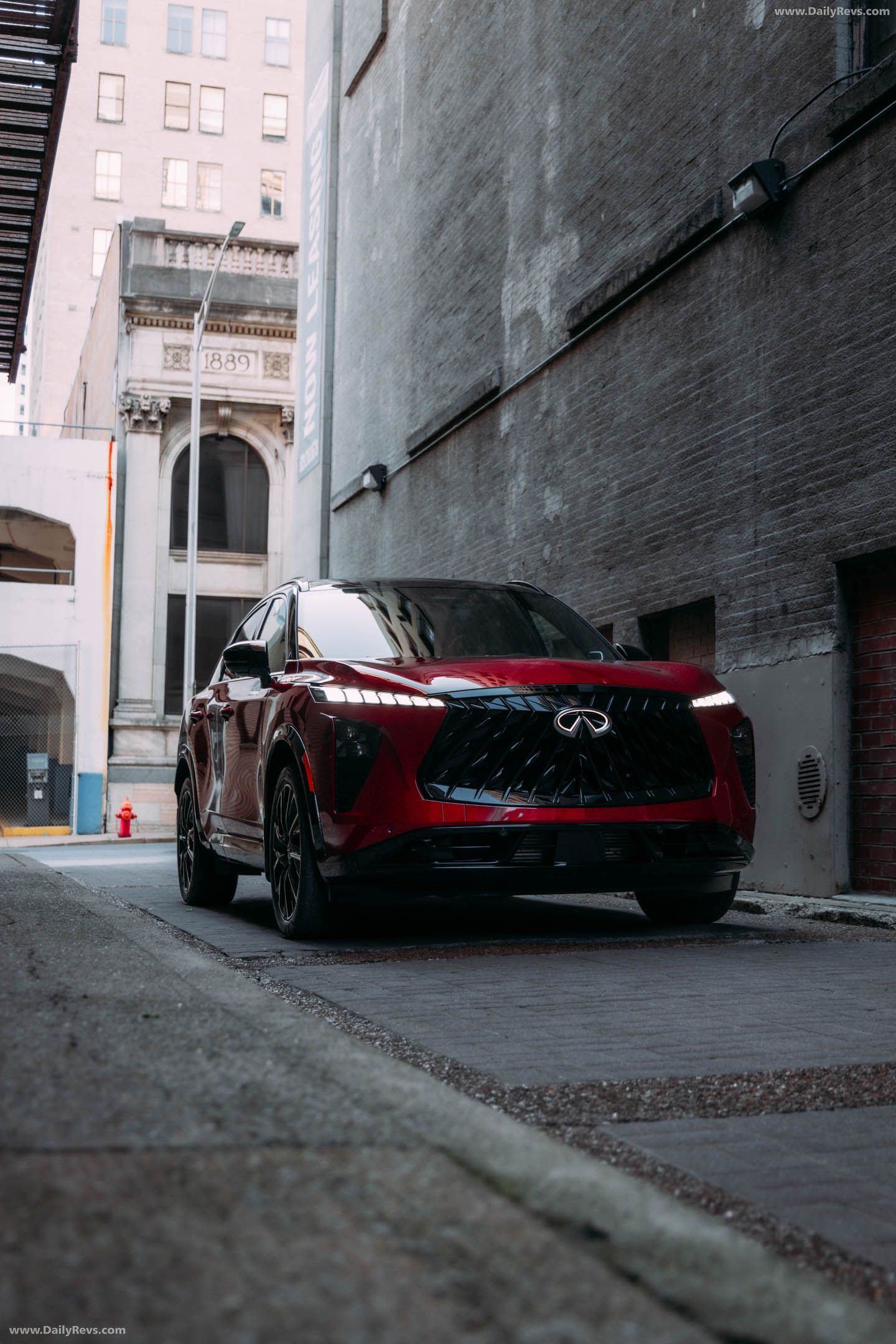 2027 Infiniti QX65 Front View