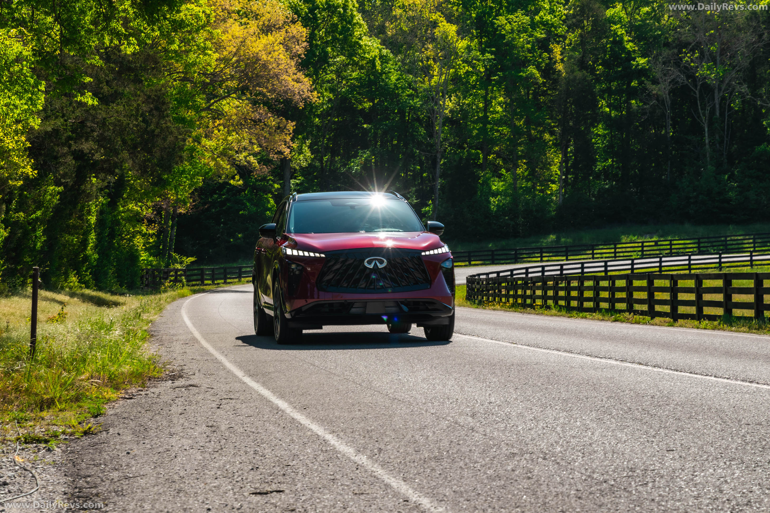 2027 Infiniti QX65 Front View