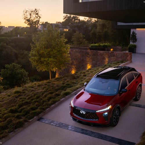 2027 Infiniti QX65 Top View