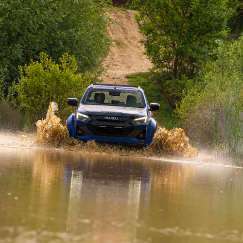 2026 Isuzu D-Max Arctic Trucks AT35 UK Version Front View