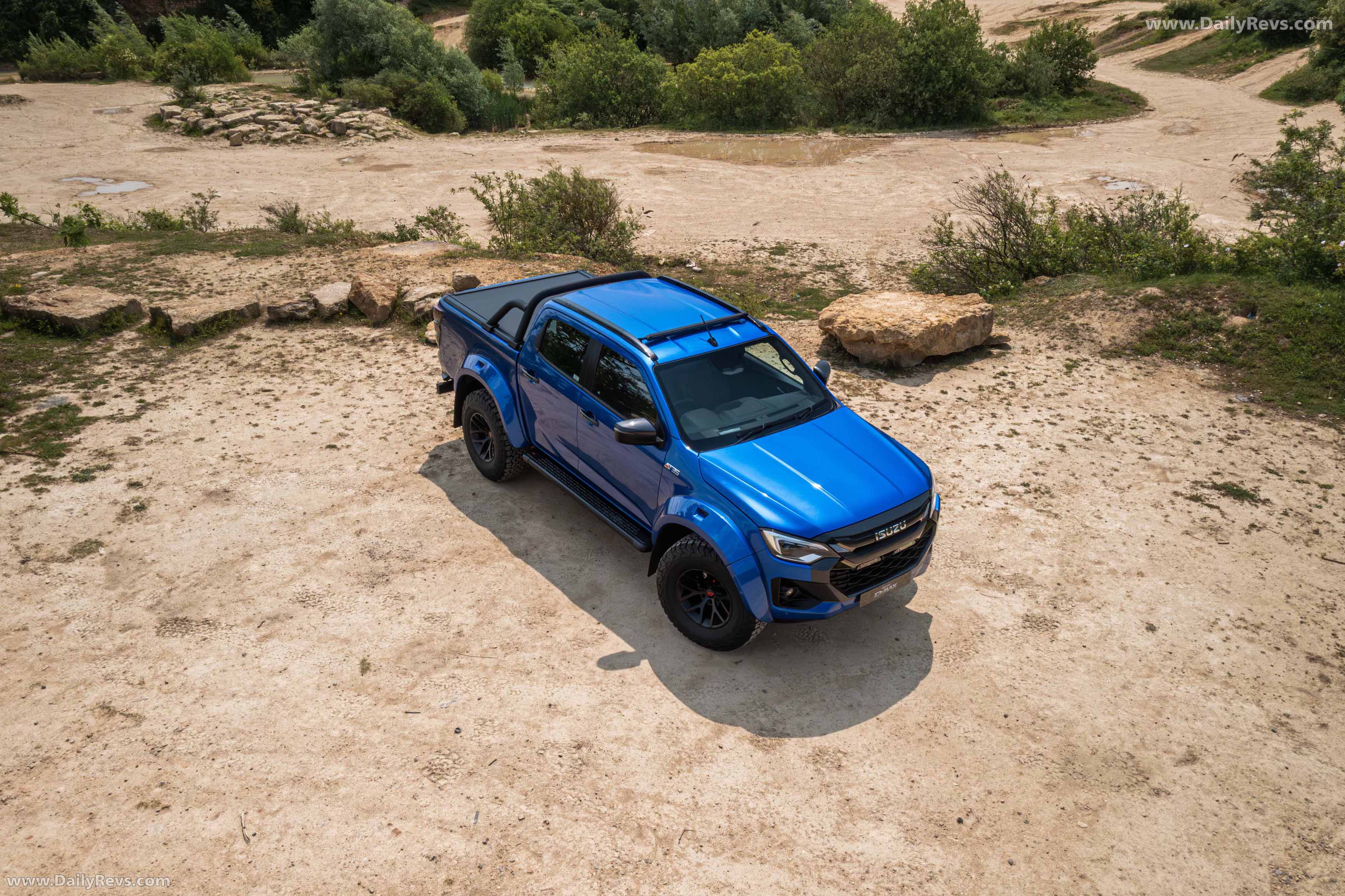 2026 Isuzu D-Max Arctic Trucks AT35 UK Version Top View