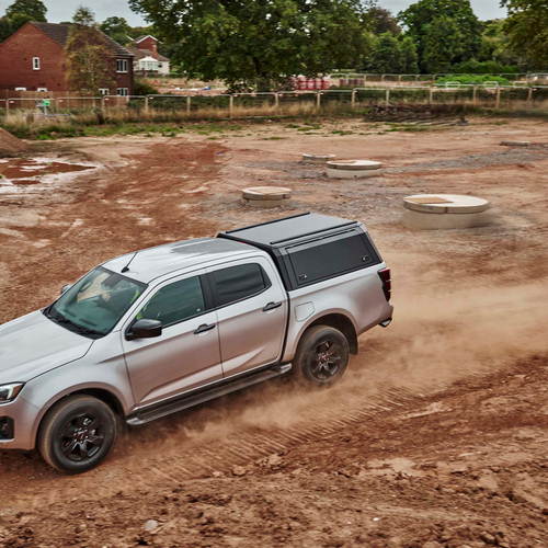 2026 Isuzu D-Max V-Cross Commercial Side View
