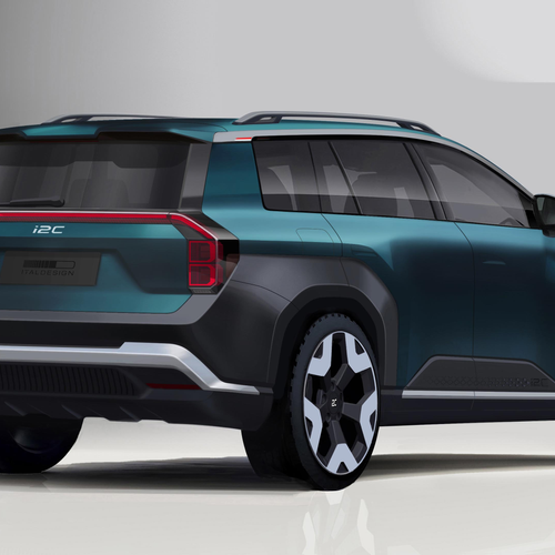 2025 Ital Design i2C Concept Rear View