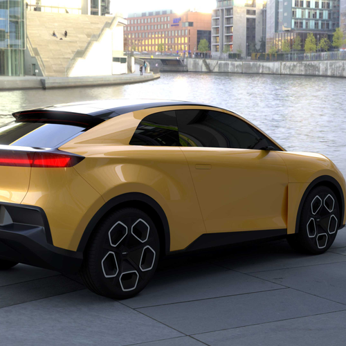 2025 Ital Design EVX Concept Rear View