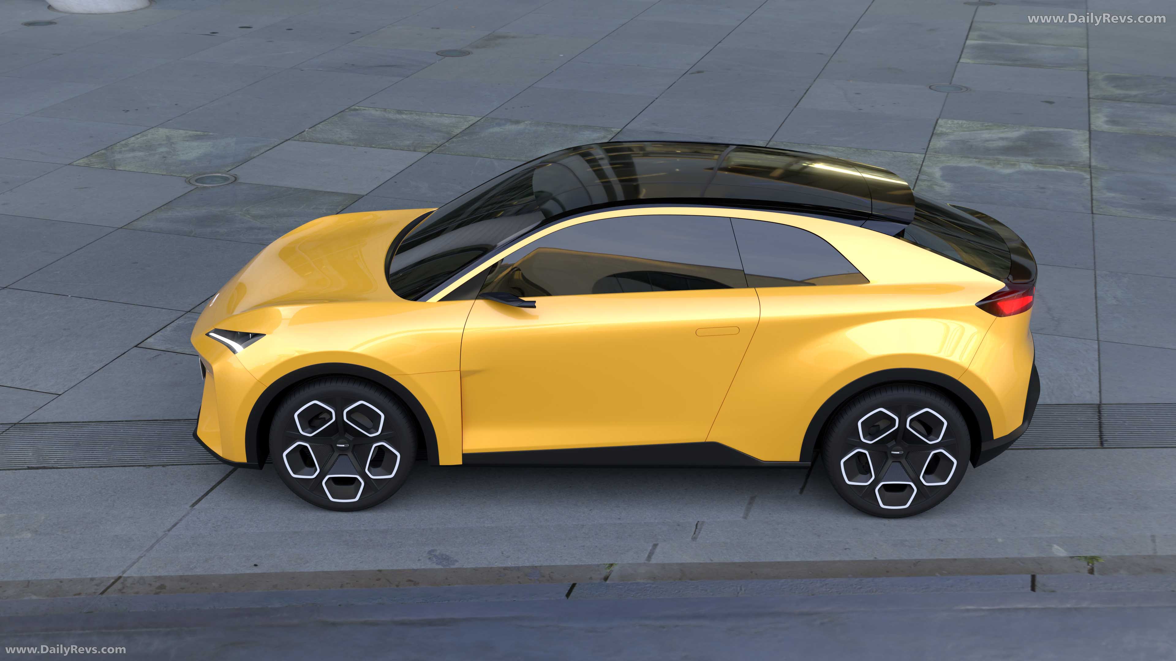 2025 Ital Design EVX Concept Side View