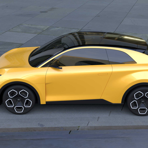 2025 Ital Design EVX Concept Side View