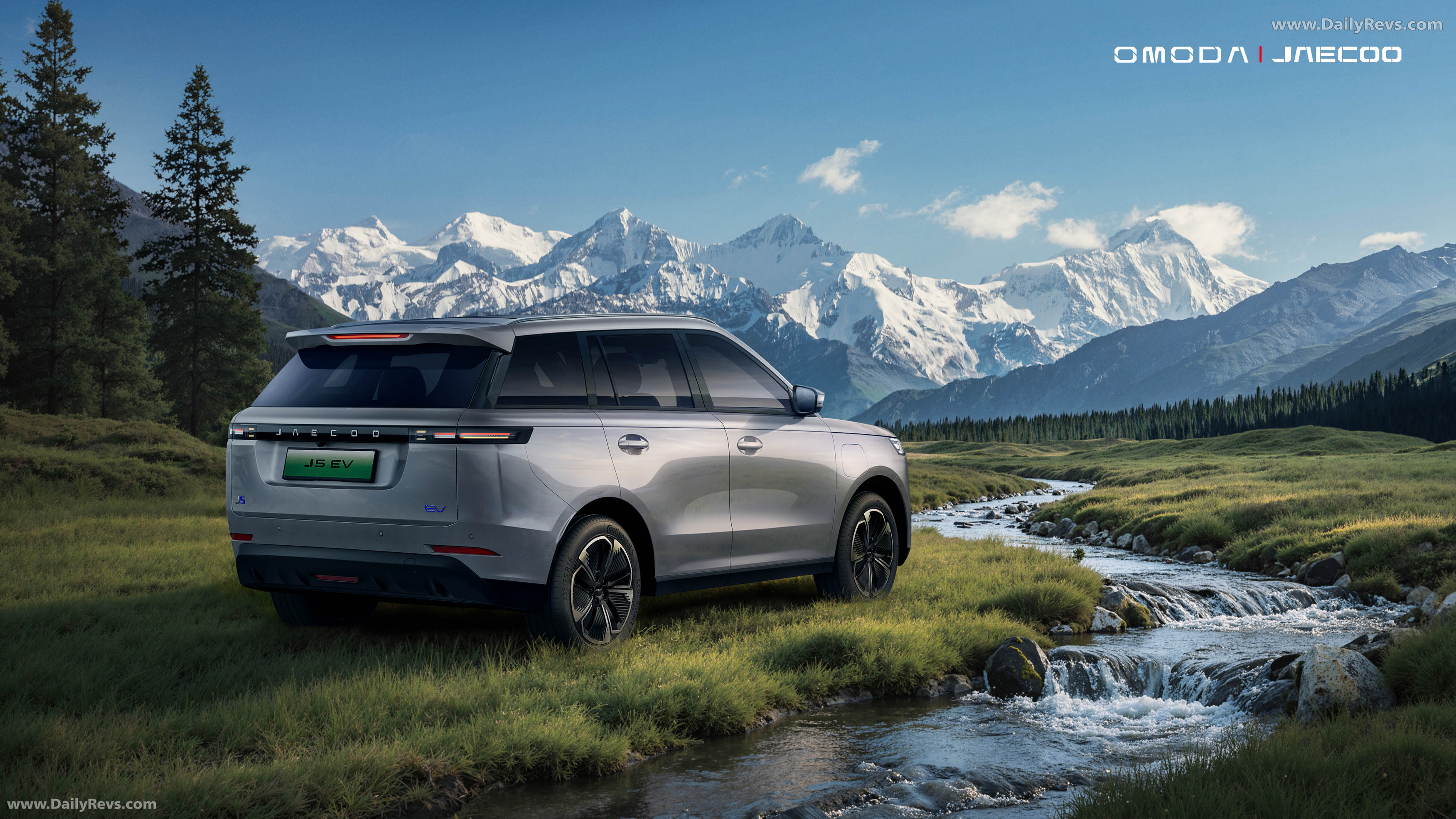 2026 Jaecoo J5 EV Rear View