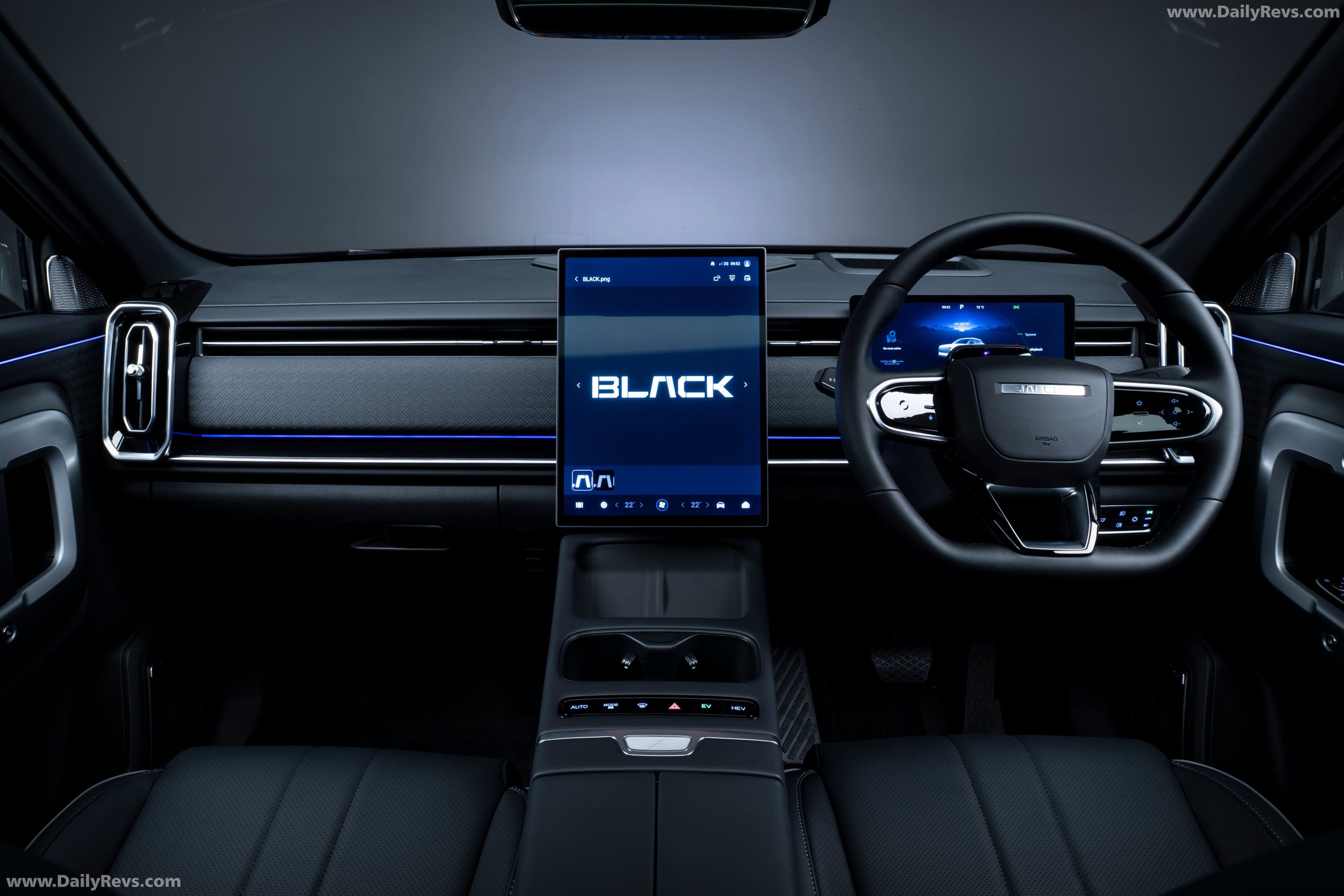 2026 Jaecoo 7 SHS-P Black Luxury Interior