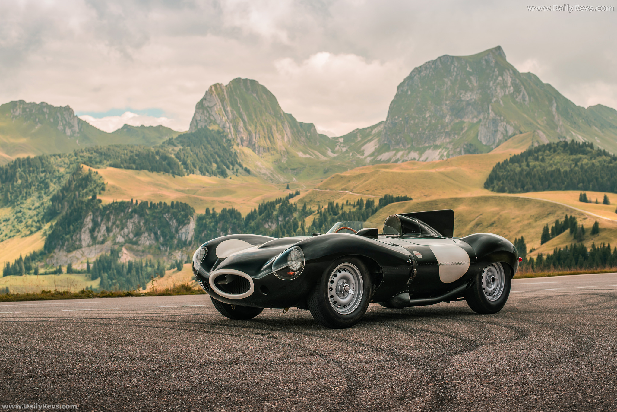 1956 Jaguar D-Type Front View