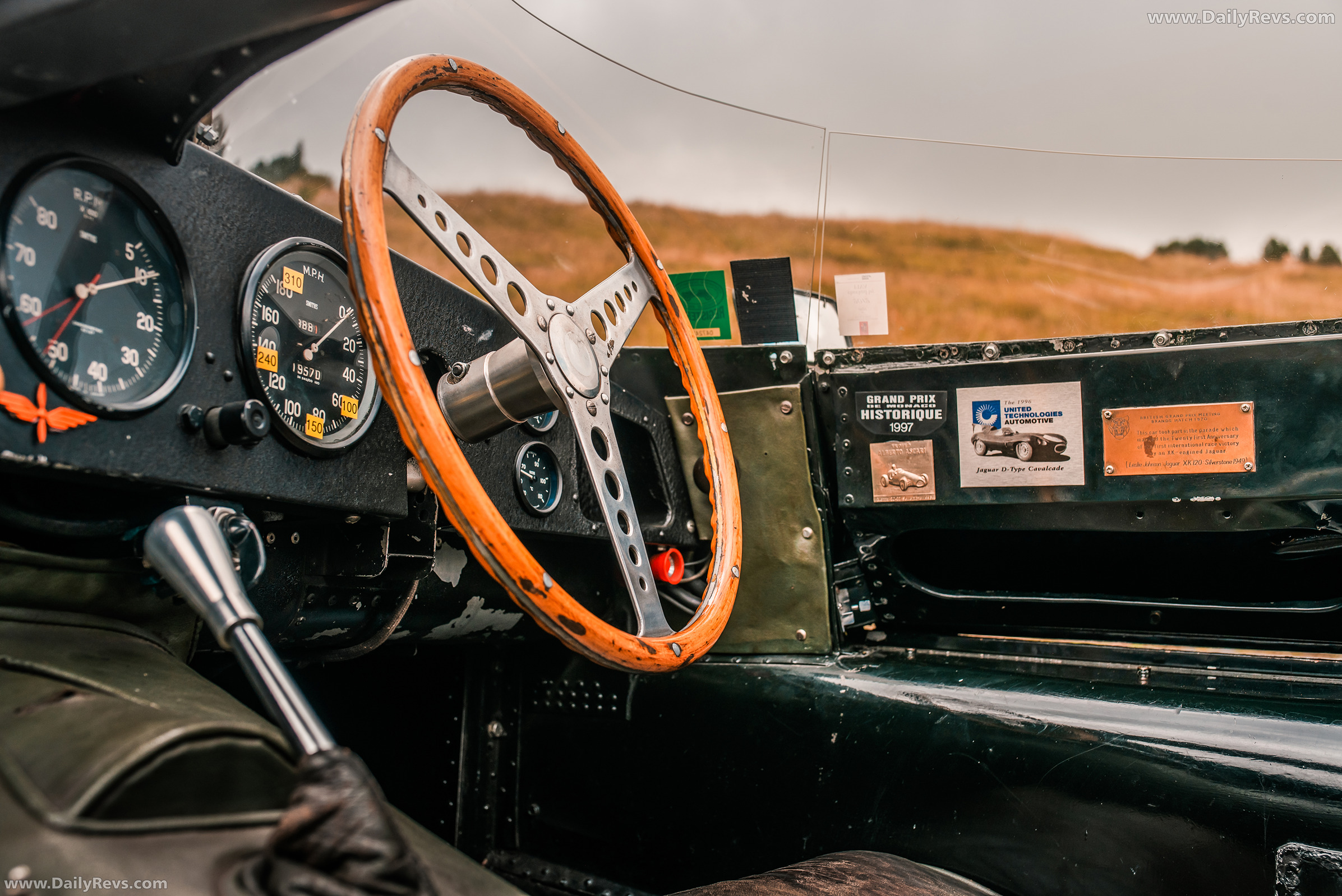 1956 Jaguar D-Type Interior