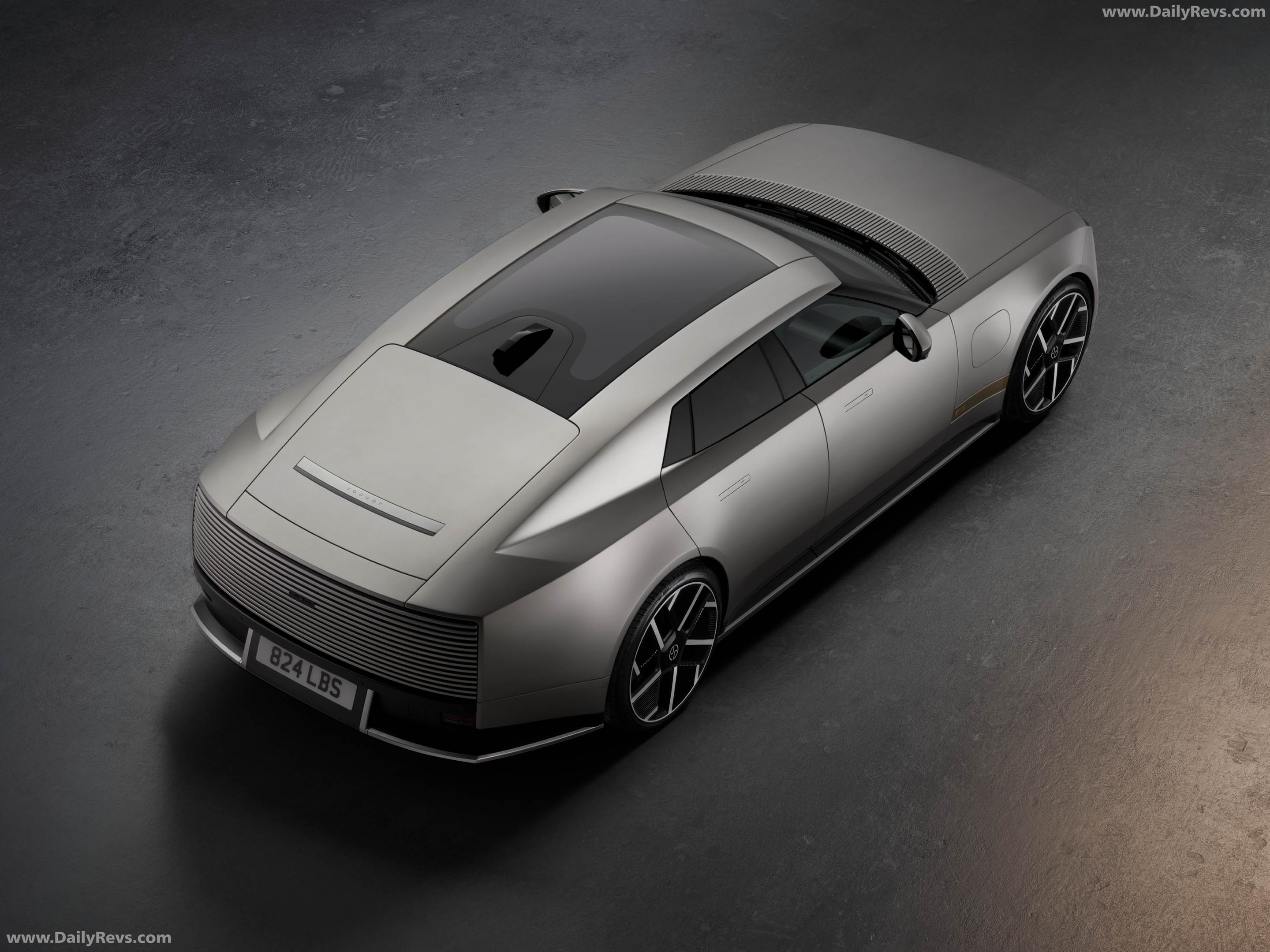 2027 Jaguar TYPE 01 Top View