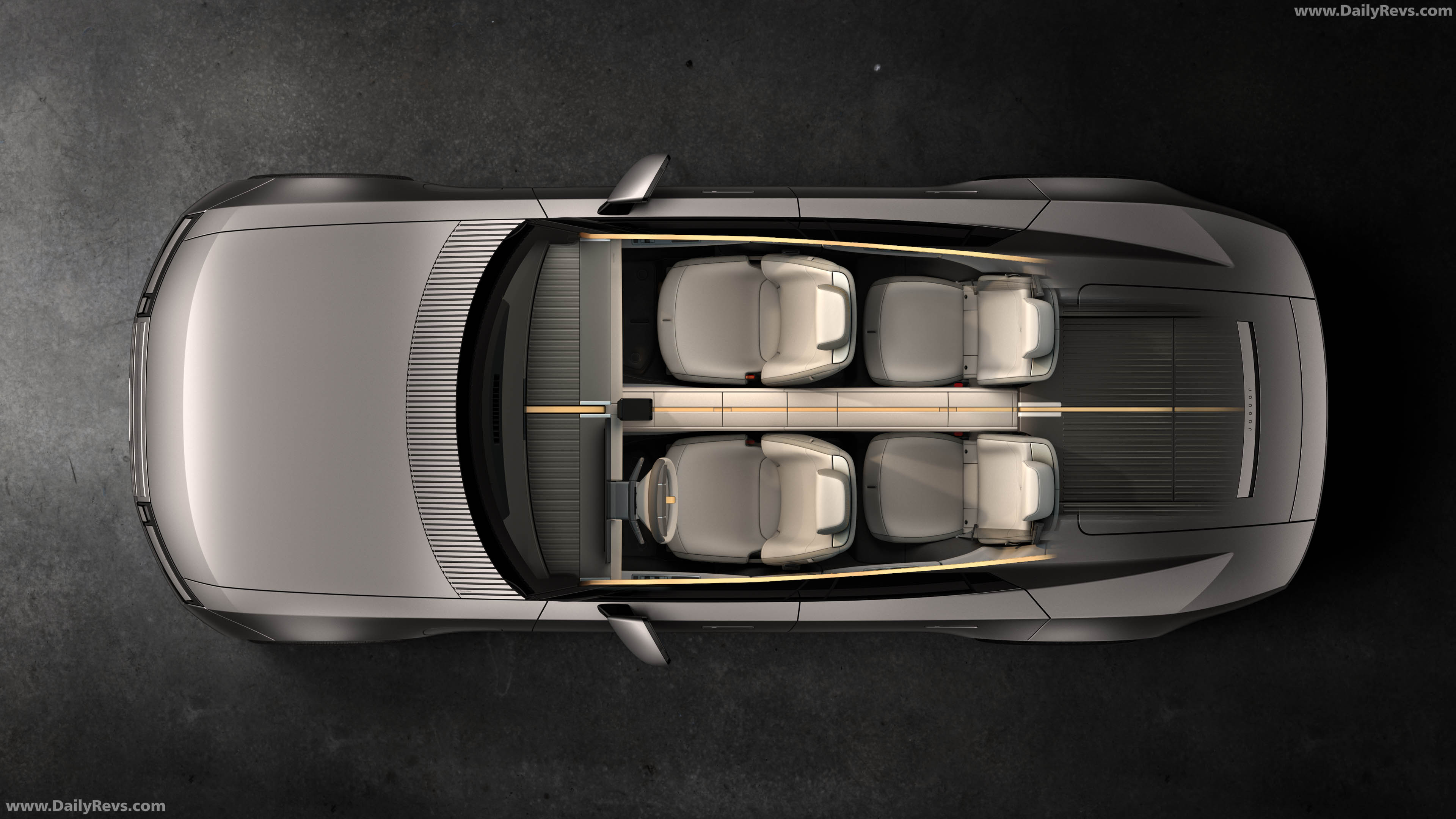 2027 Jaguar TYPE 01 Top View