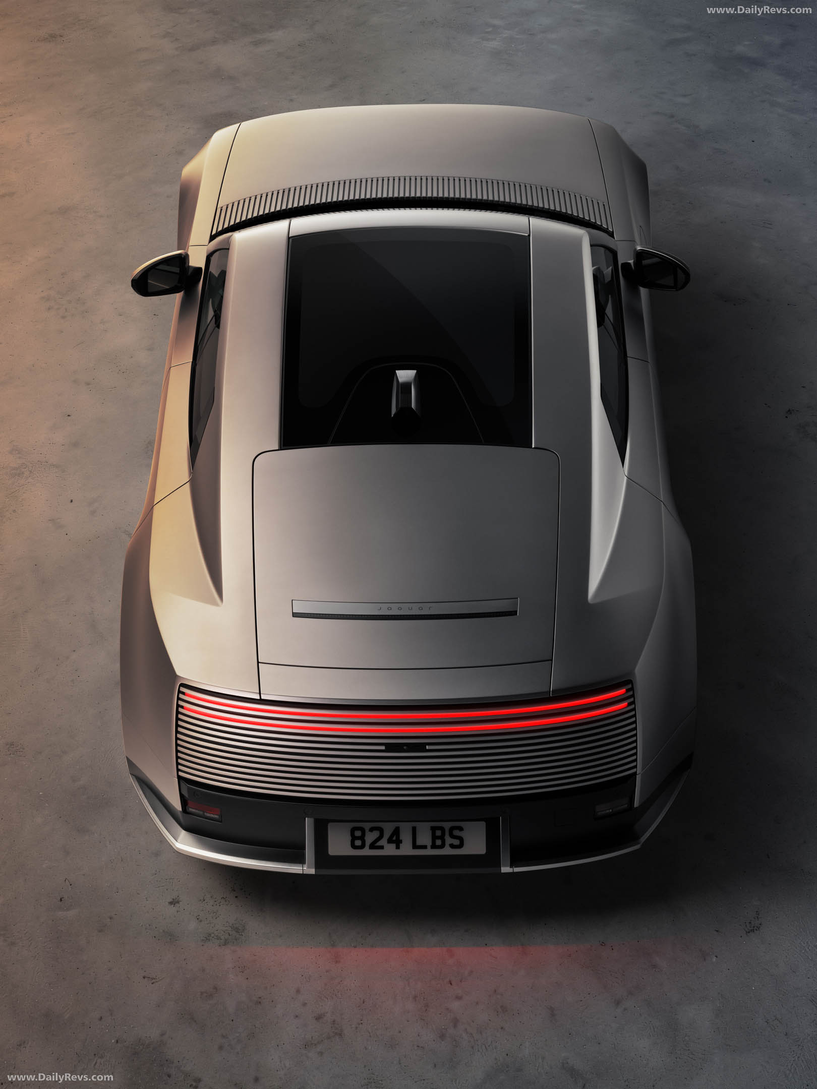 2027 Jaguar TYPE 01 Top View