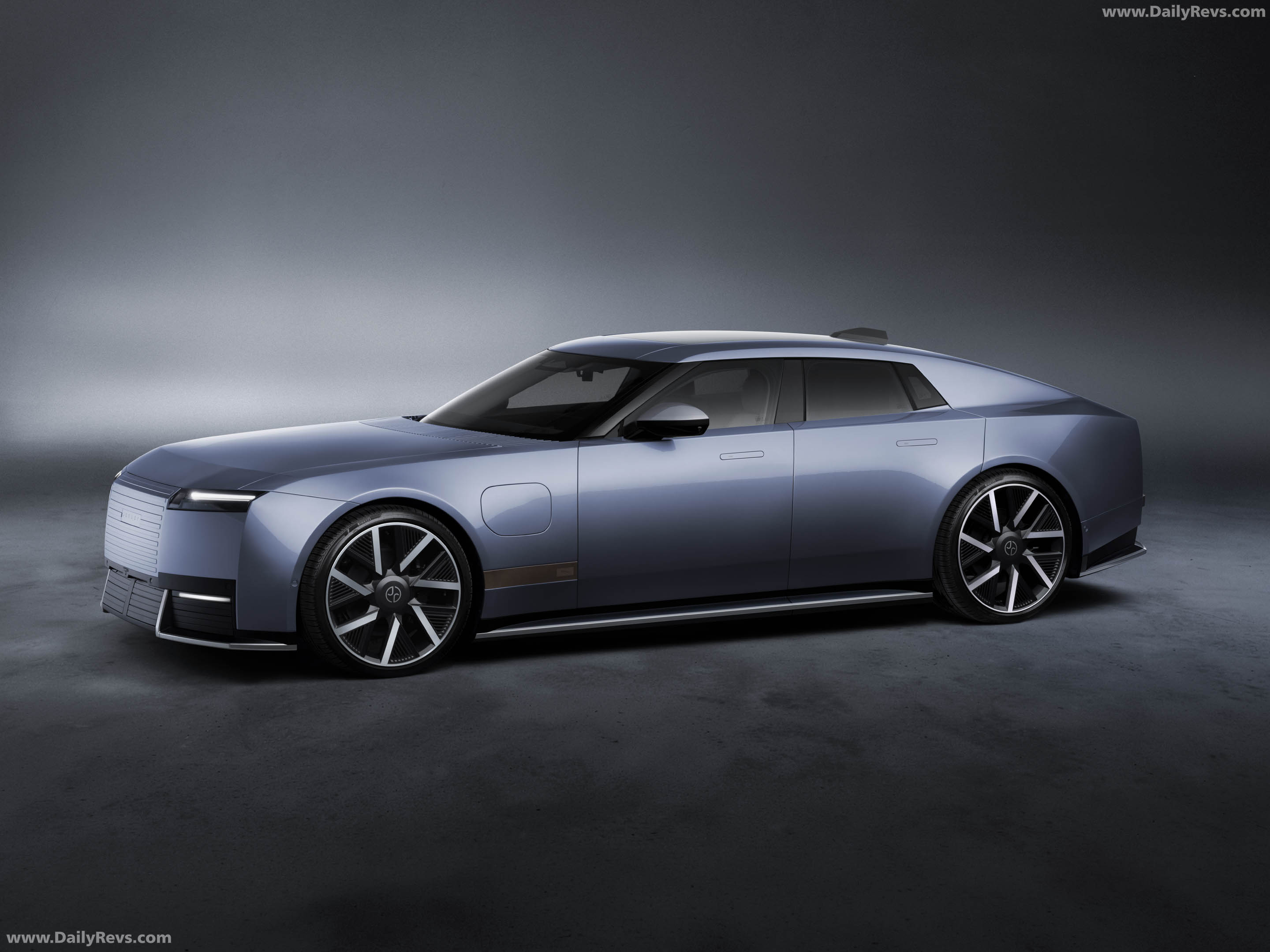 2027 Jaguar Type 01 Compelling Blue Front View
