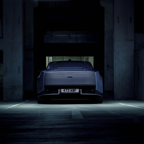2027 Jaguar Type 01 Compelling Blue Rear View