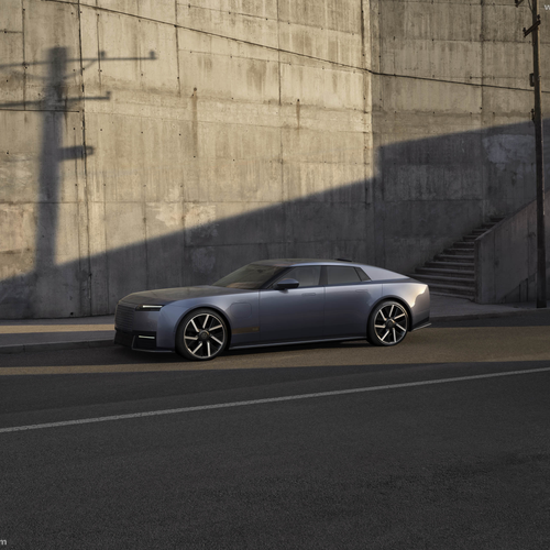 2027 Jaguar Type 01 Compelling Blue Front View