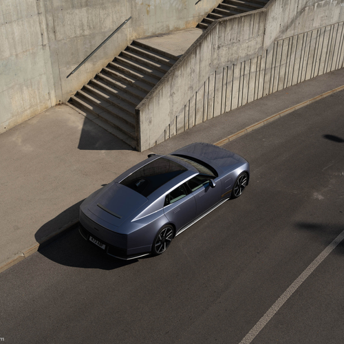 2027 Jaguar Type 01 Compelling Blue Top View