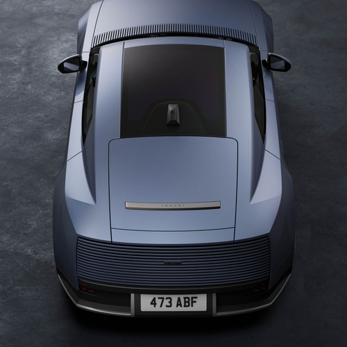 2027 Jaguar Type 01 Compelling Blue Top View