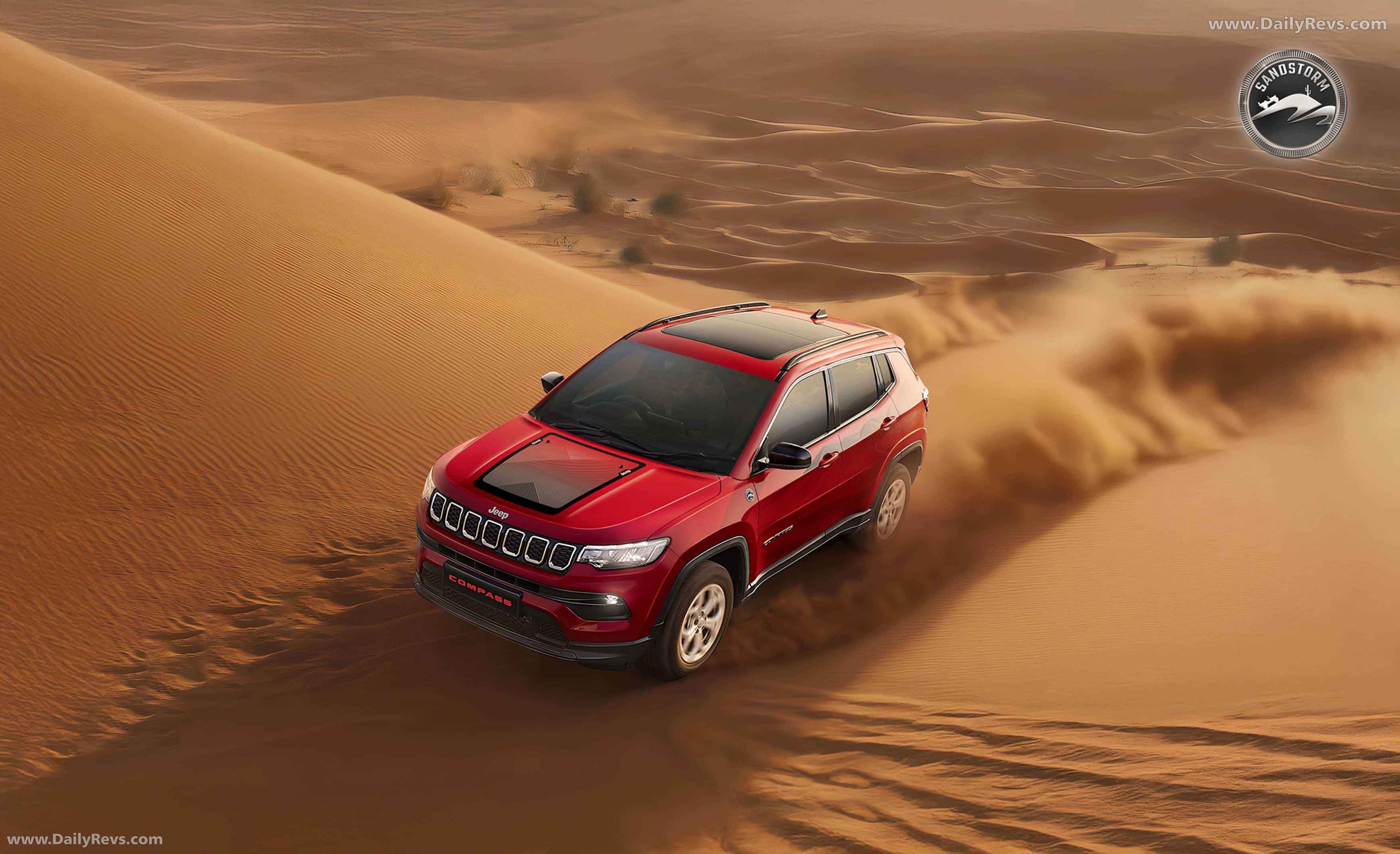 2025 Jeep Compass Sandstorm Edition Top View