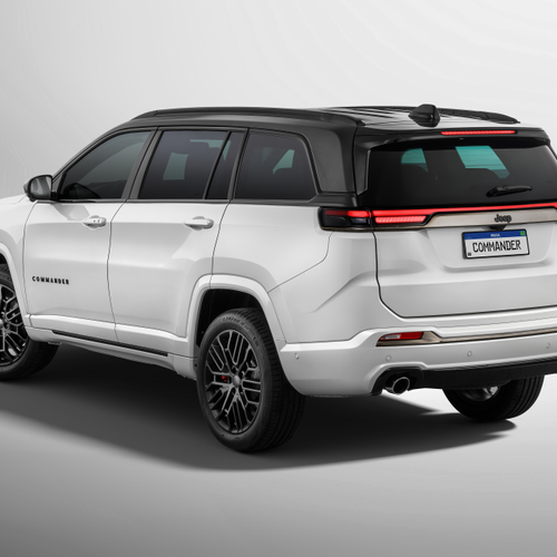 2026 Jeep Commander Blackhawk Rear View