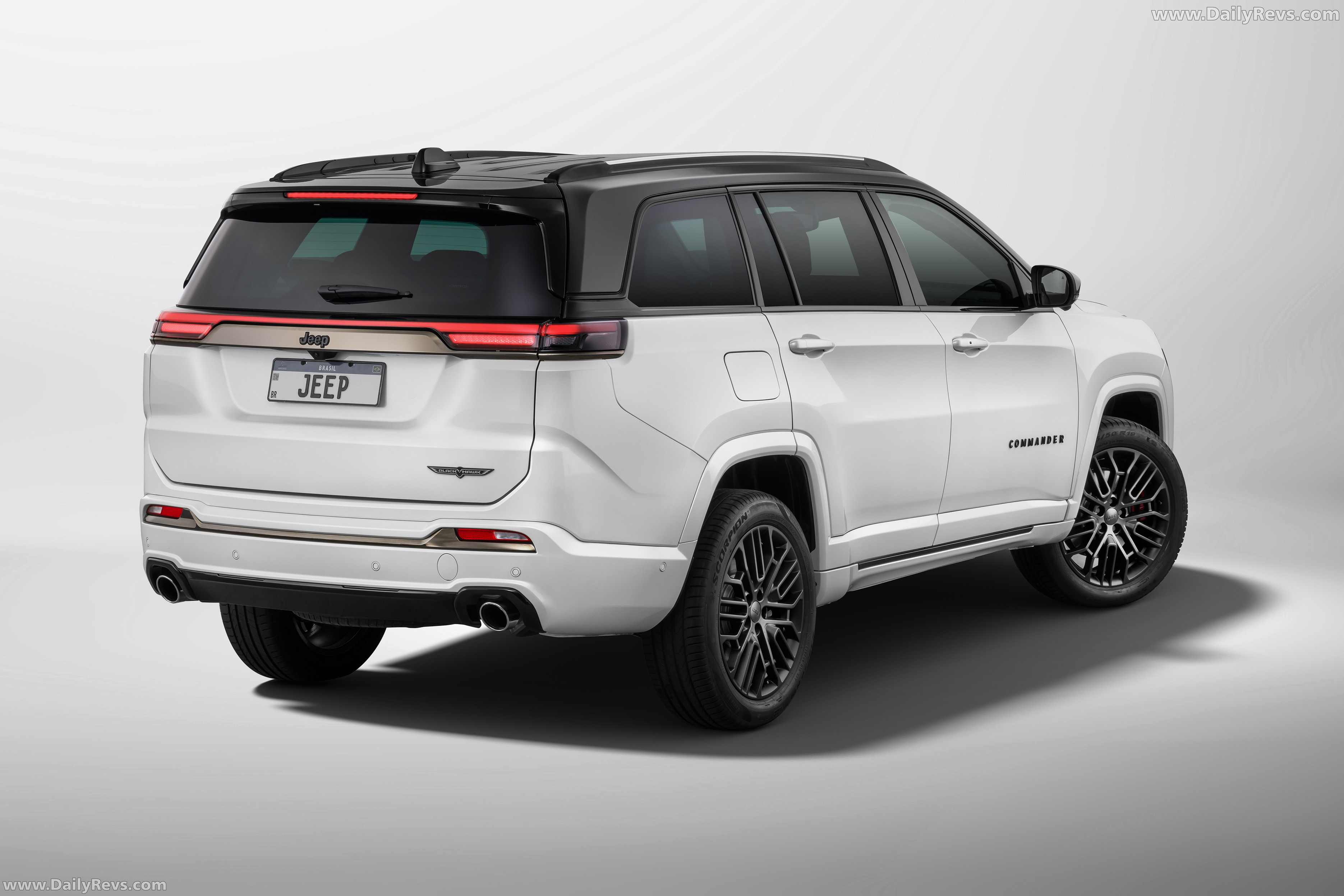 2026 Jeep Commander Blackhawk Rear View