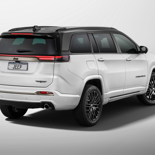 2026 Jeep Commander Blackhawk Rear View