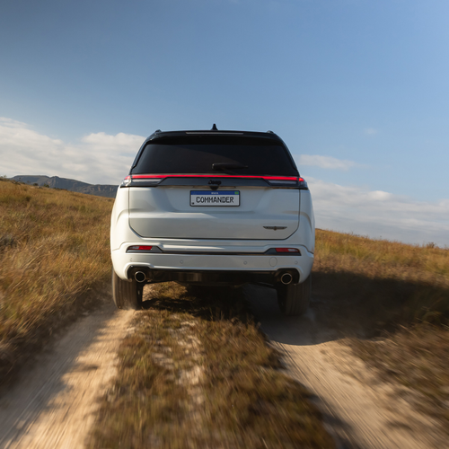 2026 Jeep Commander Blackhawk Rear View