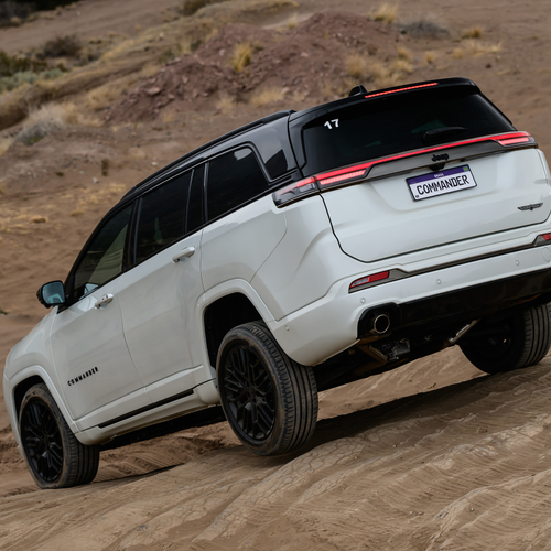 2026 Jeep Commander Blackhawk Rear View