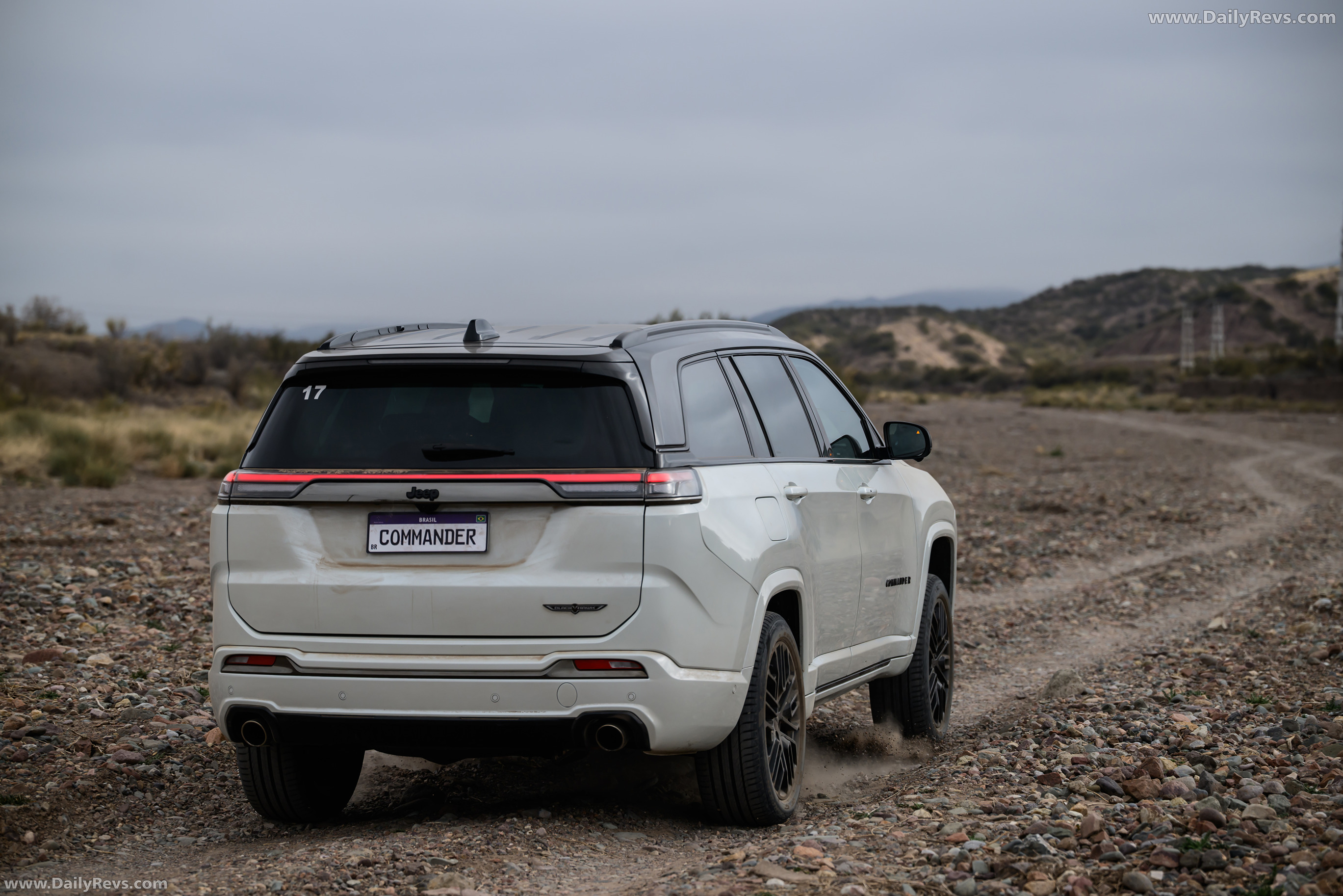 2026 Jeep Commander Blackhawk Rear View
