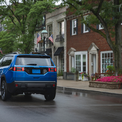 2025 Jeep Cherokee Overland Rear View