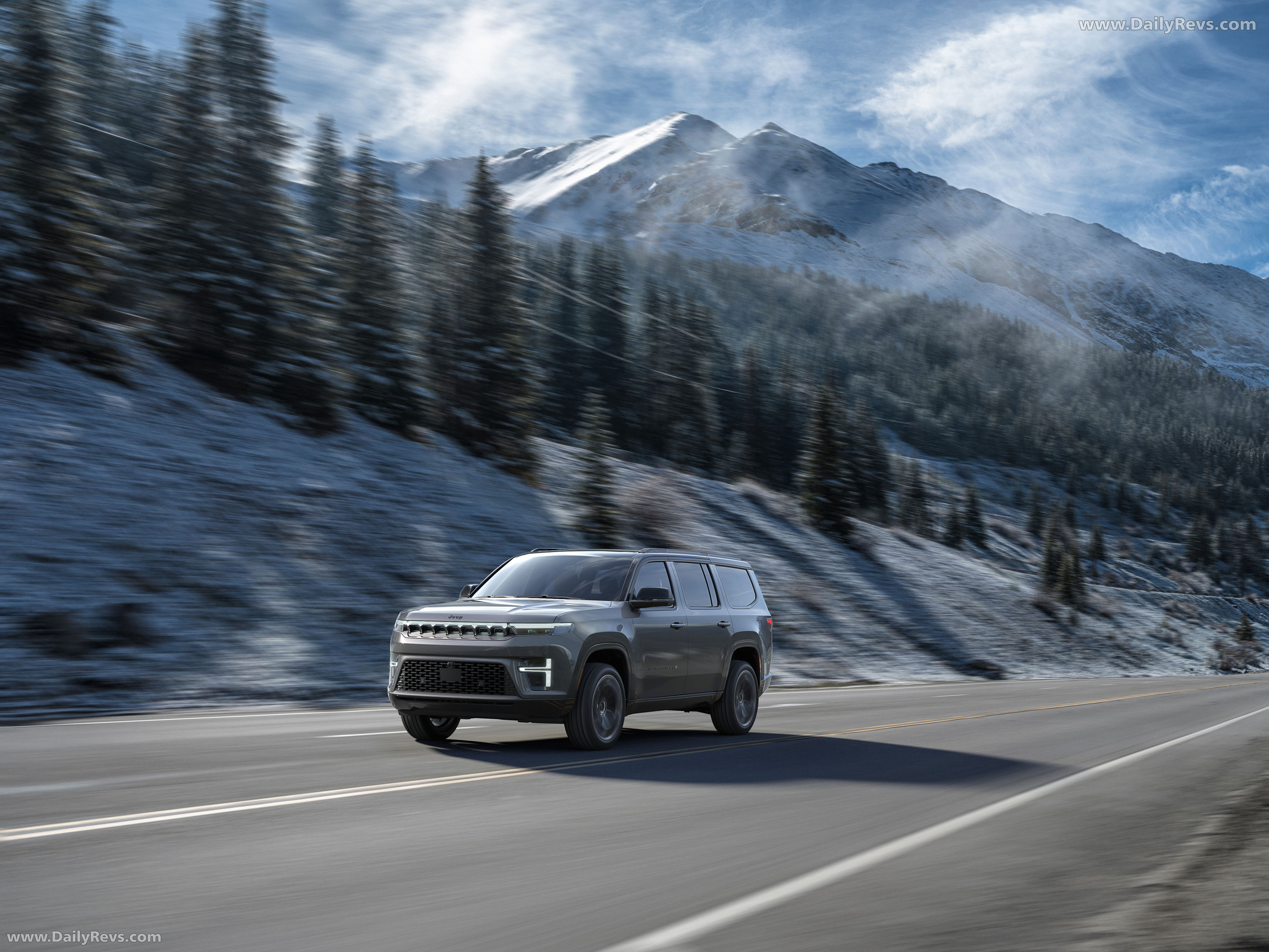 2026 Jeep Grand Wagoneer Front View